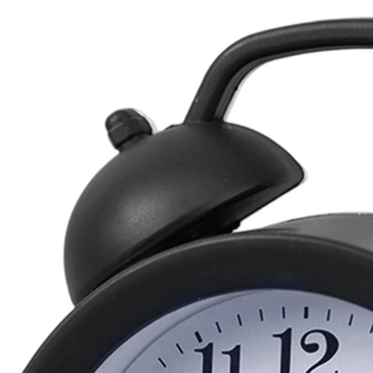 Retro Double Bell Silent Analog Alarm Clock – Desk & Bedside
