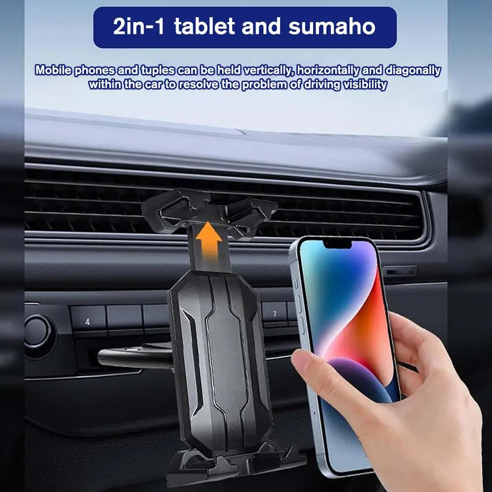 Car phone holder CD Slot Phone Car Mount Holder Stand Cell Phone Holder For Ipad Pro Air 4 To 14 Inch Tab Smartphone Gps Peaceful Pleasures Health and Wellness