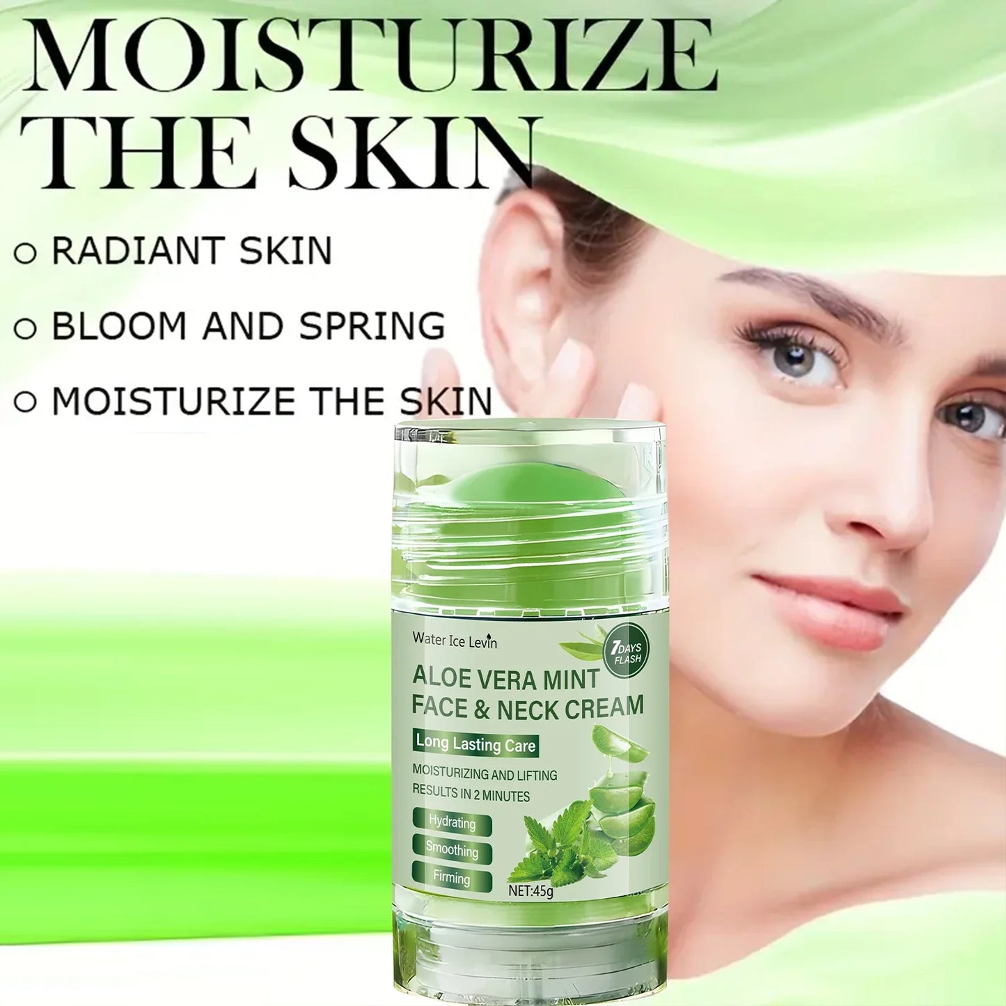 Aloe Vera Facial Firming Cream 45g | Hydrate & Brighten Skin