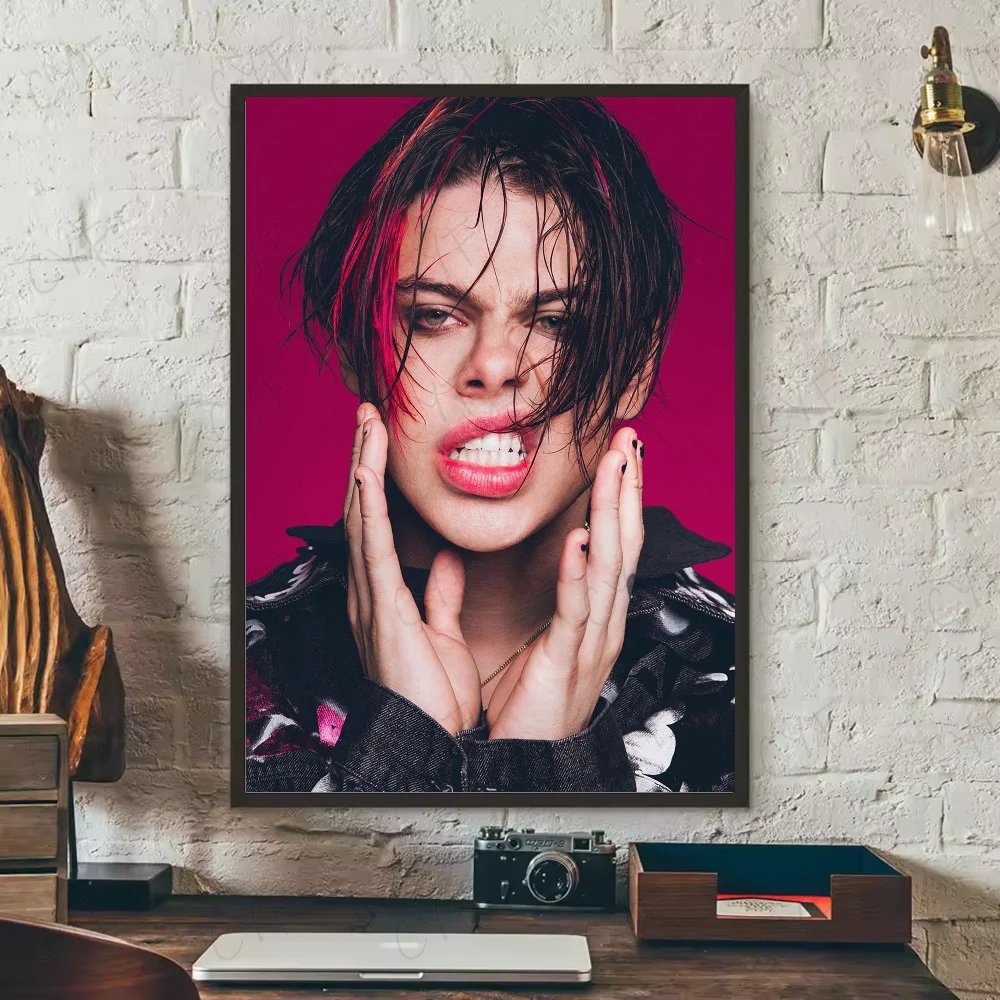 fashion Y-YUNGBLUD Singer Poster HD art sticky wall waterproof home living room bedroom bar aesthetic decoration Peaceful Pleasures Health and Wellness z10 21X30cmNoframe