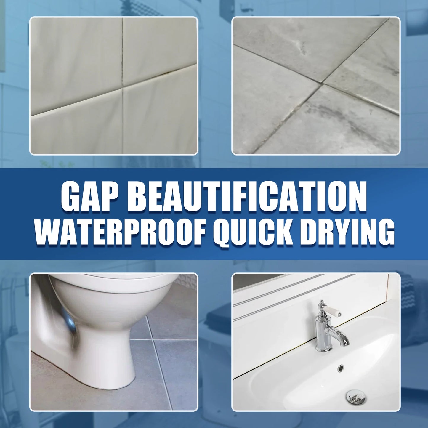 3-Pack Tile Grout Repair Pen – Waterproof & Quick Dry