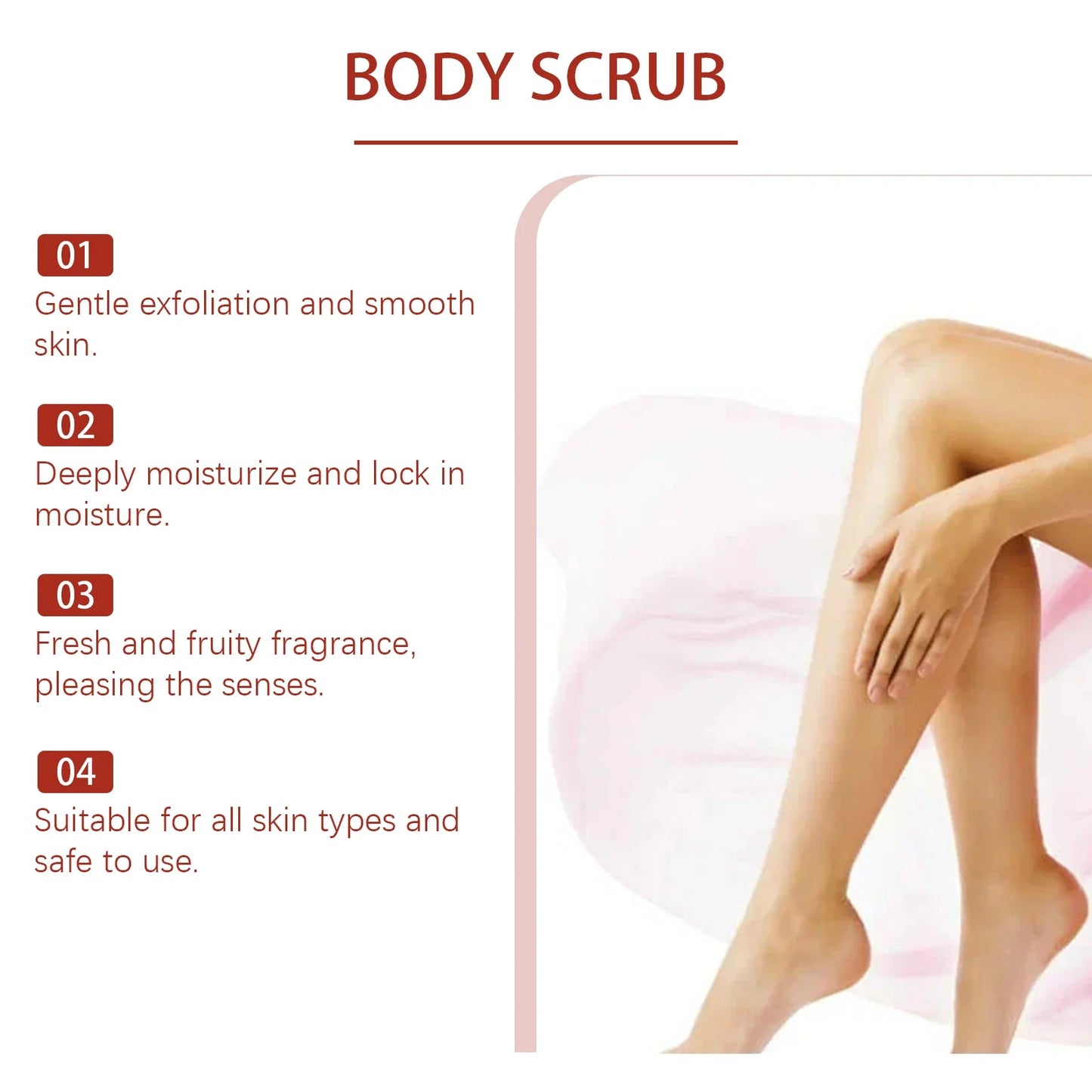 EELHOE Body Scrub – Exfoliating, Brightening & Moisturizing