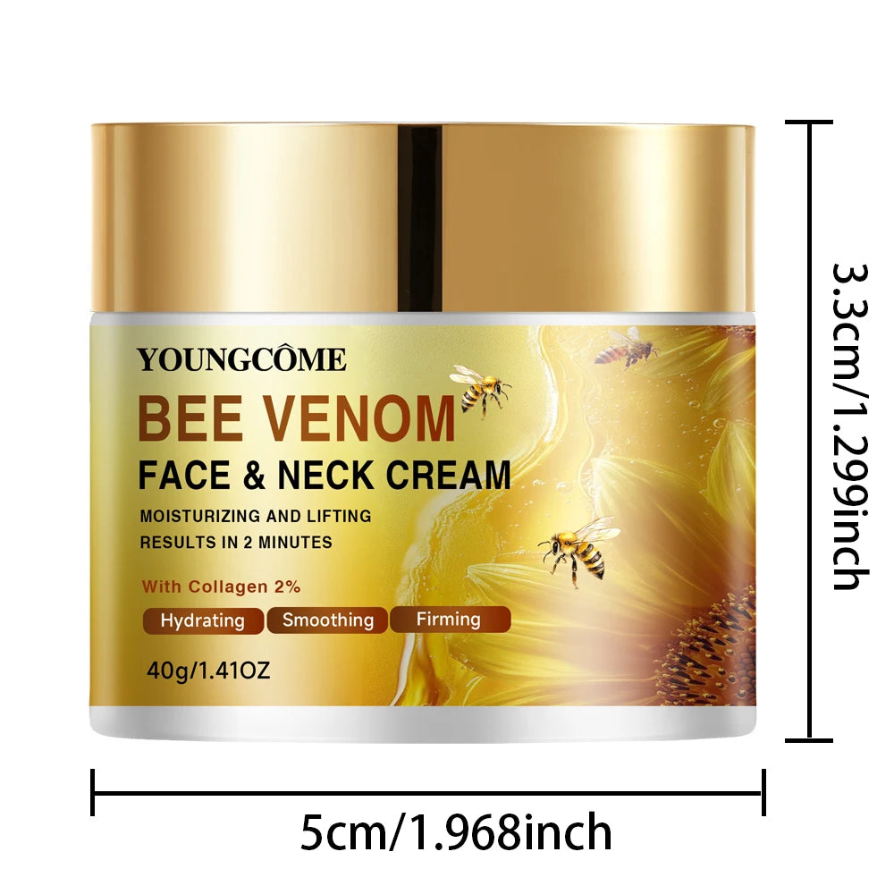 YOUNGCOME Bee Venom Face Cream – Firming, Lifting & Brightening Bee Venom Face Cream Peaceful Pleasures Health and Wellness 40g