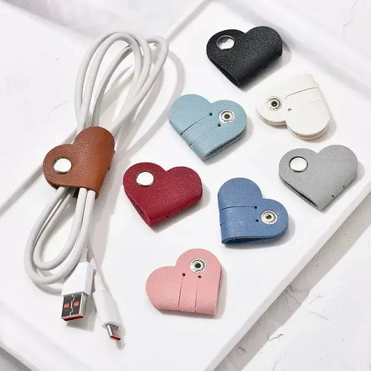 10/5/3 Pcs Charge Cable Protectors Travel Data Cord Clip Decoration Earphone Charging Cables Storage Buckle Cable Organizer Peaceful Pleasures Health and Wellness