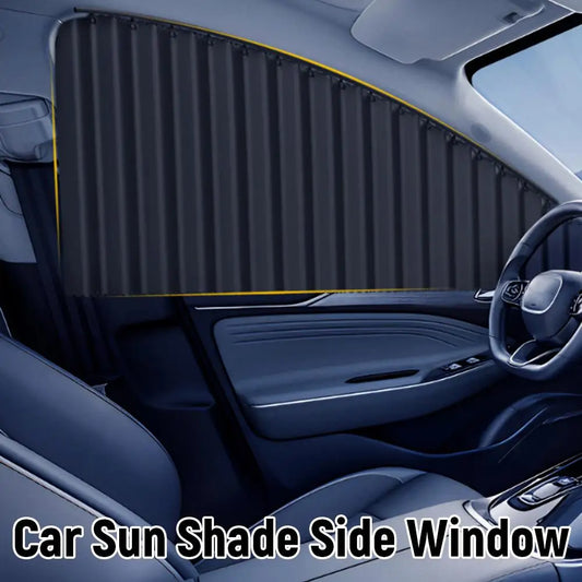 Car Side Window Sun Shade Curtains | UV Block Foldable Cover Car Window Sun Shade Oasis Select