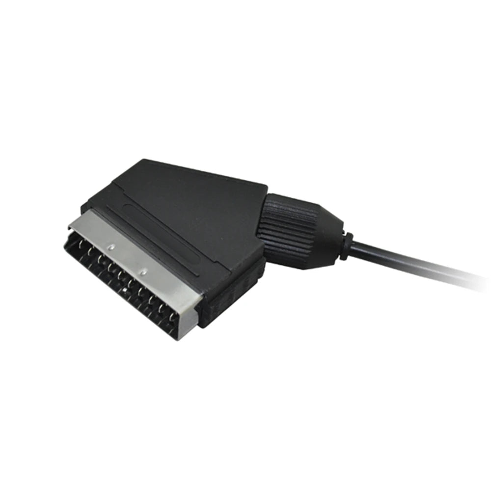 High Quality A/V TV Video Game Cable Scart Cable For SNES For Gamecube N64 Console Compatible With NTSC System Just Connect TV Peaceful Pleasures Health and Wellness
