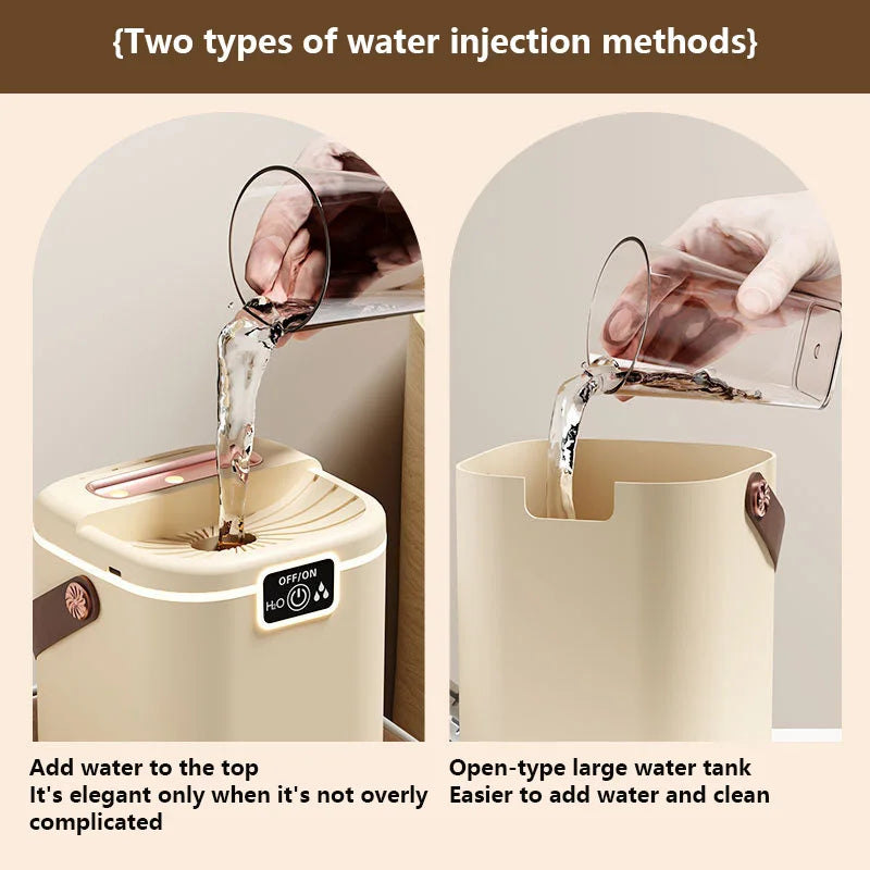 HOMEFISH 2L Three-Nozzle Night Light Humidifier | Type-C