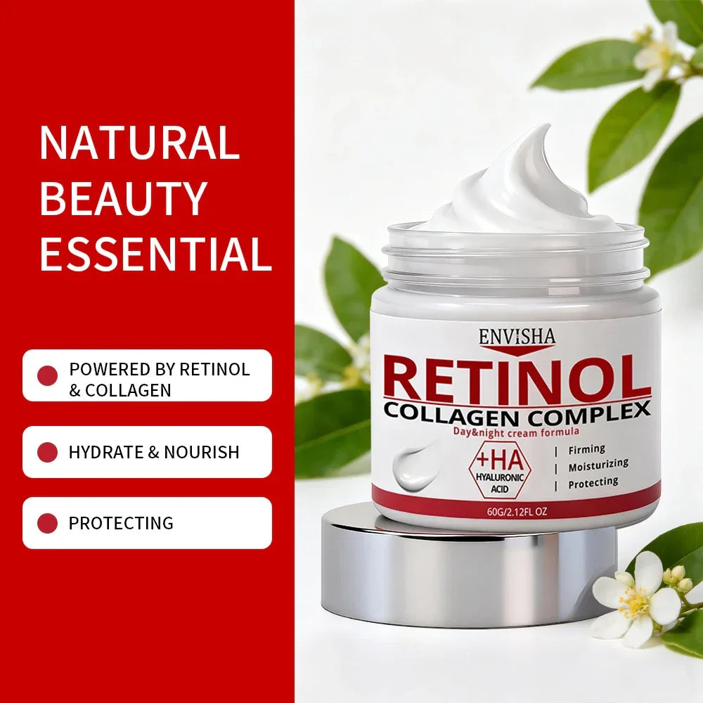 Retinol Collagen Complex Face Cream – Moisturizing & Firming Peaceful Pleasures Health and Wellness