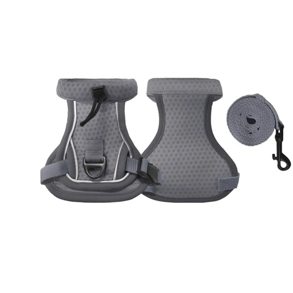 Reflective Cat Harness Vest – Adjustable & Escape-Proof