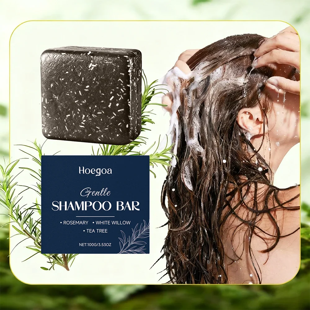 HOEGOA Rosemary Shampoo Bar – Volumizing & Smoothing | 100g