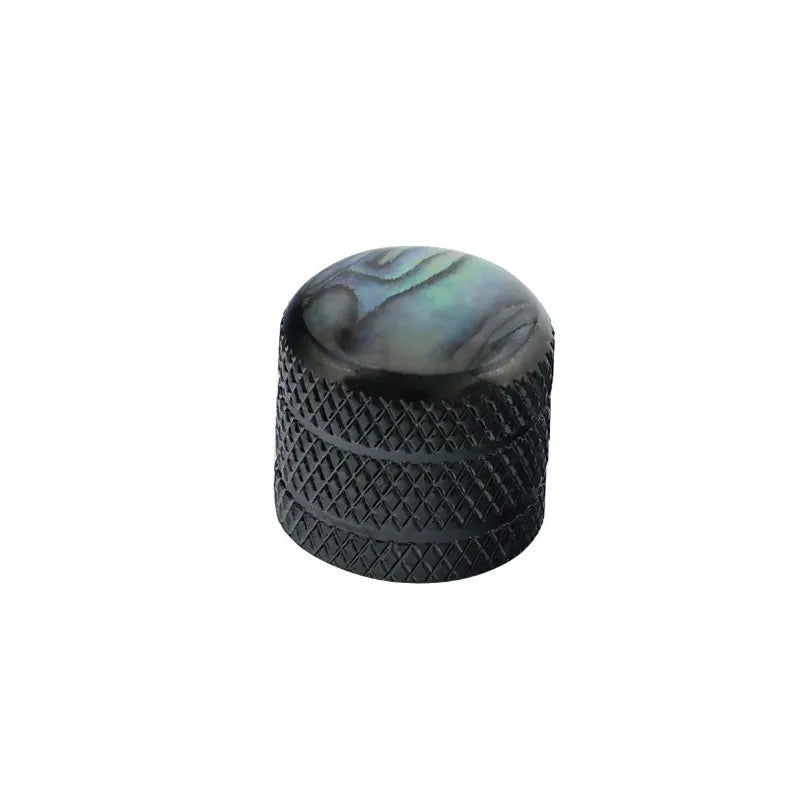 High-grade Scribed Inlaid Abalone Shell Volume Tone Button ST TL