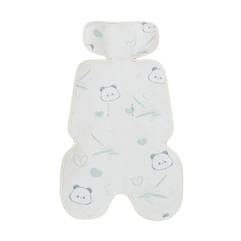 Baby Stroller Cooling Pad Ice Silk Liner – Breathable Summer Cushion