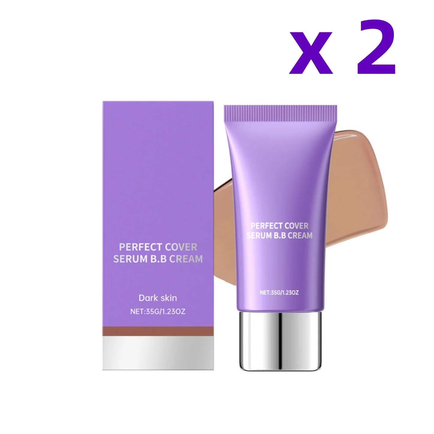BB Cream Full Coverage Color-Change Waterproof Foundation 35g