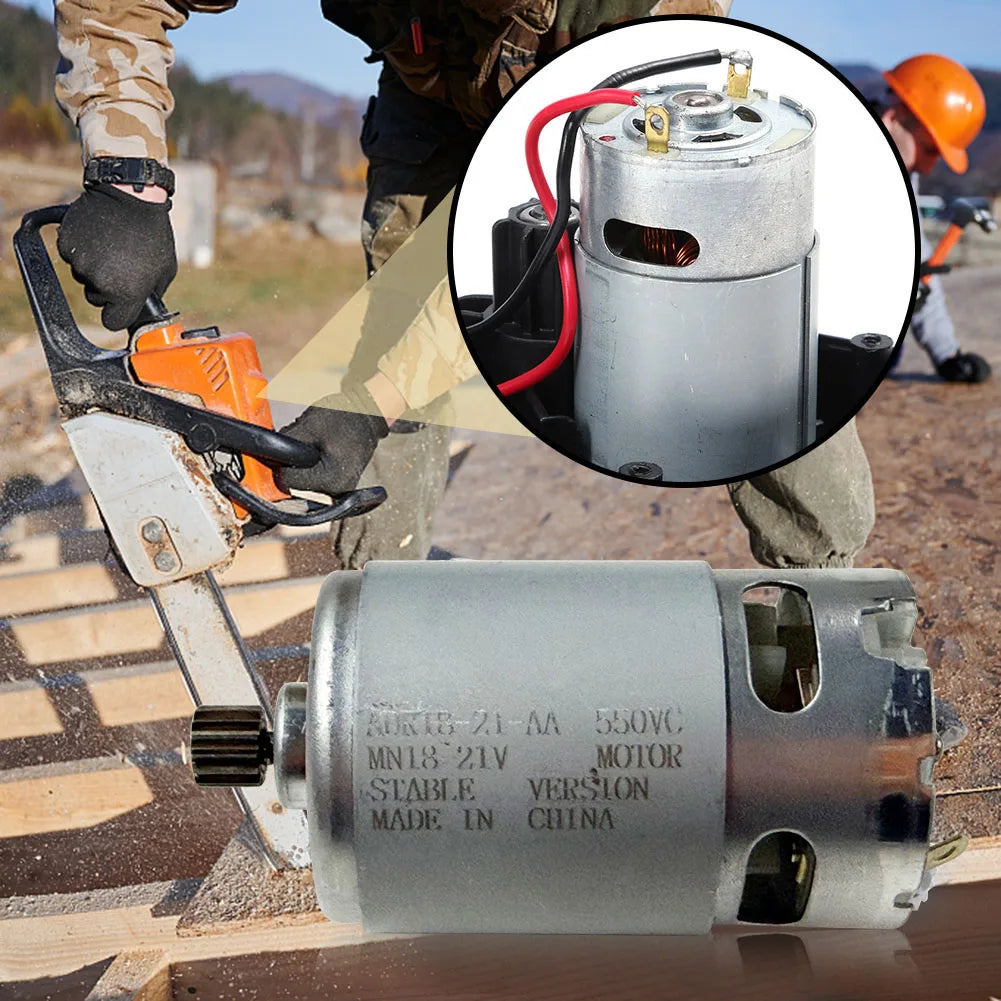 21V Electric Motor 14 Teeth Micro Motor 28000RPM 8.2mm Gear Diameter Power Tool Accessories for Mini Saw Motor Rechargeable Saw Peaceful Pleasures Health and Wellness