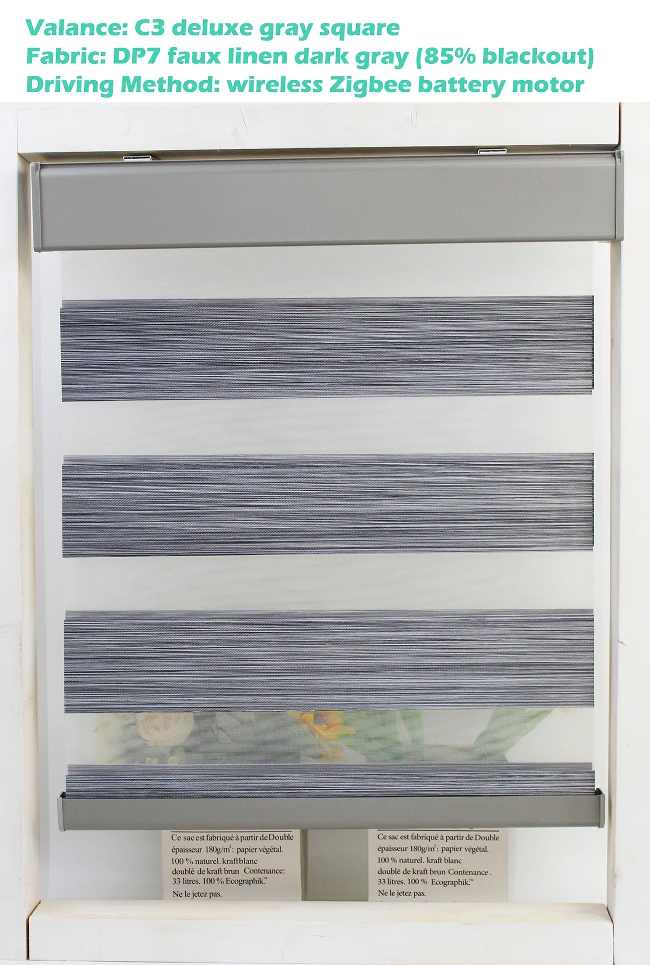 Custom Motorized Zebra Blinds – Blackout Day & Night | Decopedia