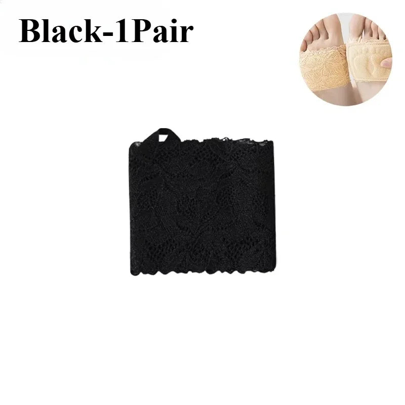 Women's Non-Slip Invisible Half Sole Socks for High Heels