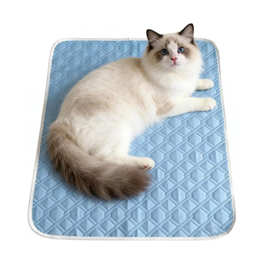 Pet Cooling Mat for Dogs & Cats – Summer Ice Pad Bed Pet Cooling Mat Oasis Select