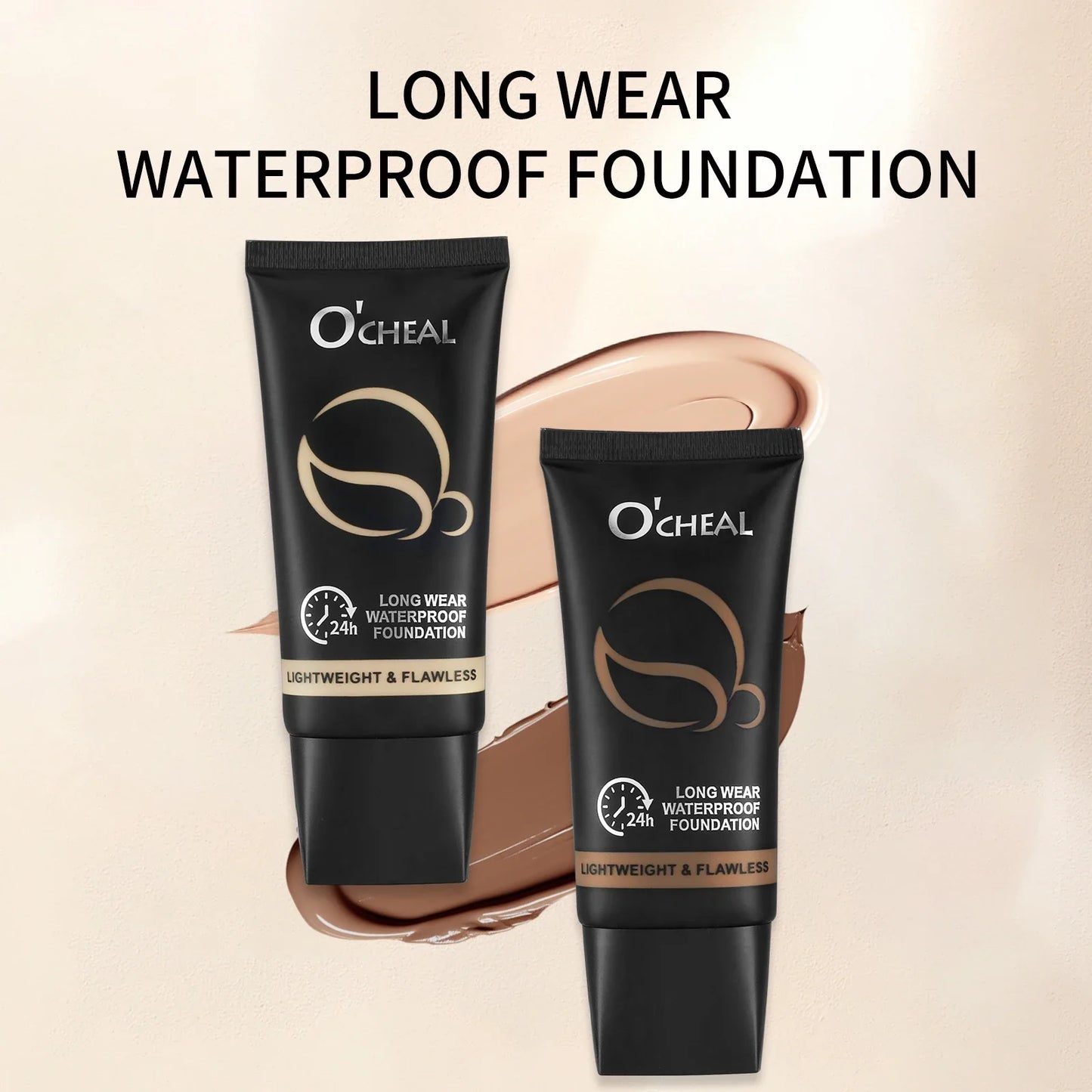 O'Cheal 60g Full Coverage Foundation Cream – Matte & Waterproof