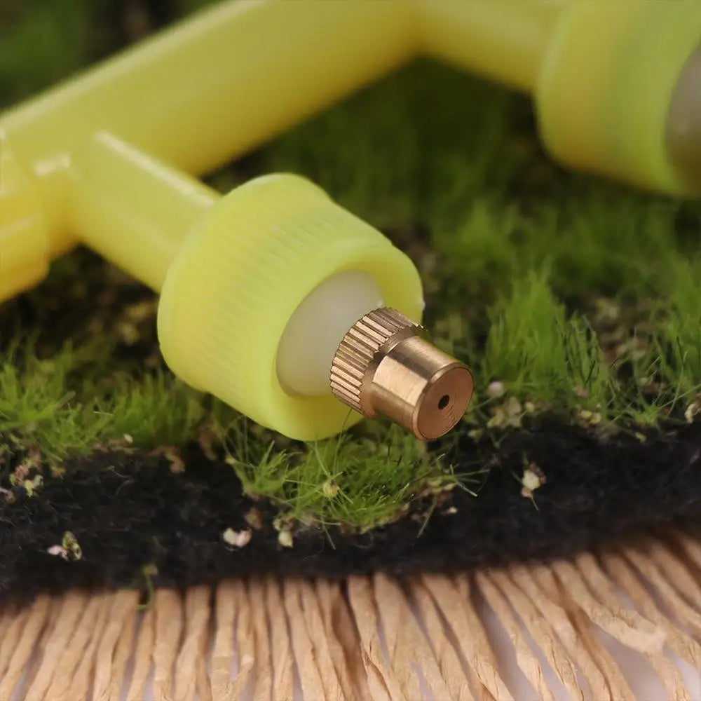 Brass Atomizing Spray Nozzle 2/3/4 Hole – Garden & Mist Cooling