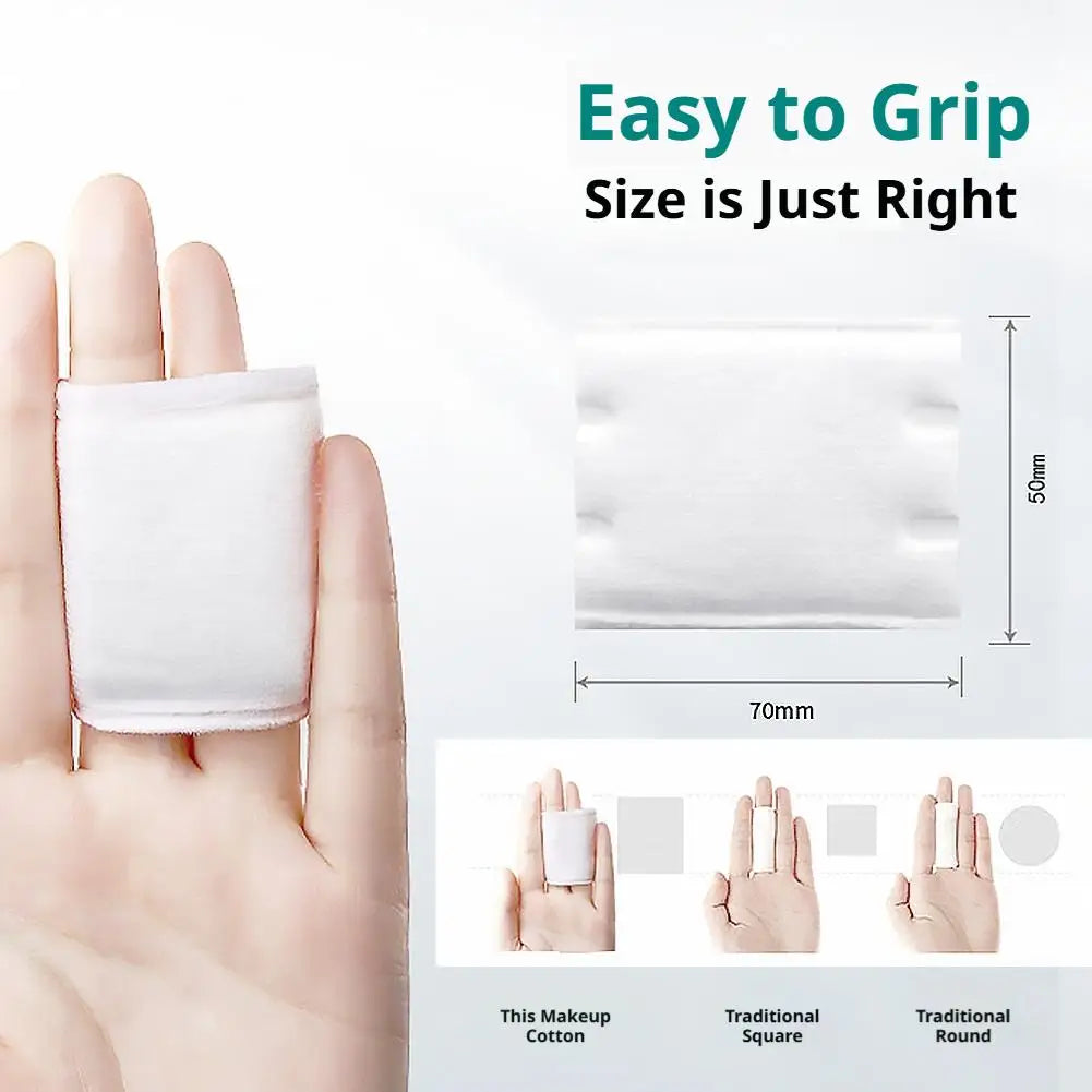 Disposable Makeup Remover Cotton Pads 50/100/222pcs Facial Cleaning Removal Cotton Wipes Soft Cosmetics Women Skin Care Tool Peaceful Pleasures Health and Wellness