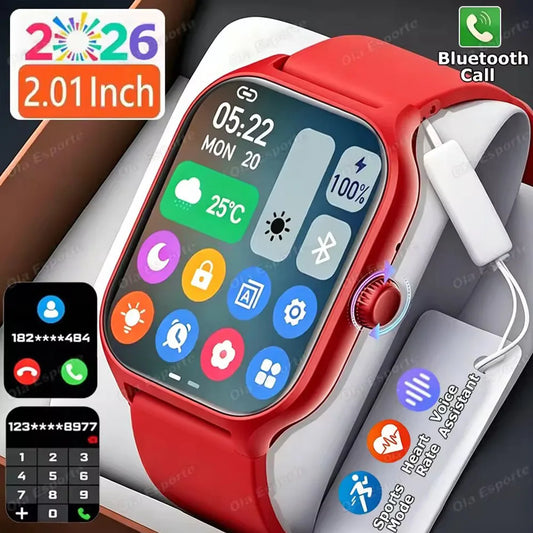 2026 New Men's Smart Watch Women's Gift Heart Rate Blood Oxygen Sports Fitness Watch Electronics Bluetooth Call Smartwatch HW12 Peaceful Pleasures Health and Wellness