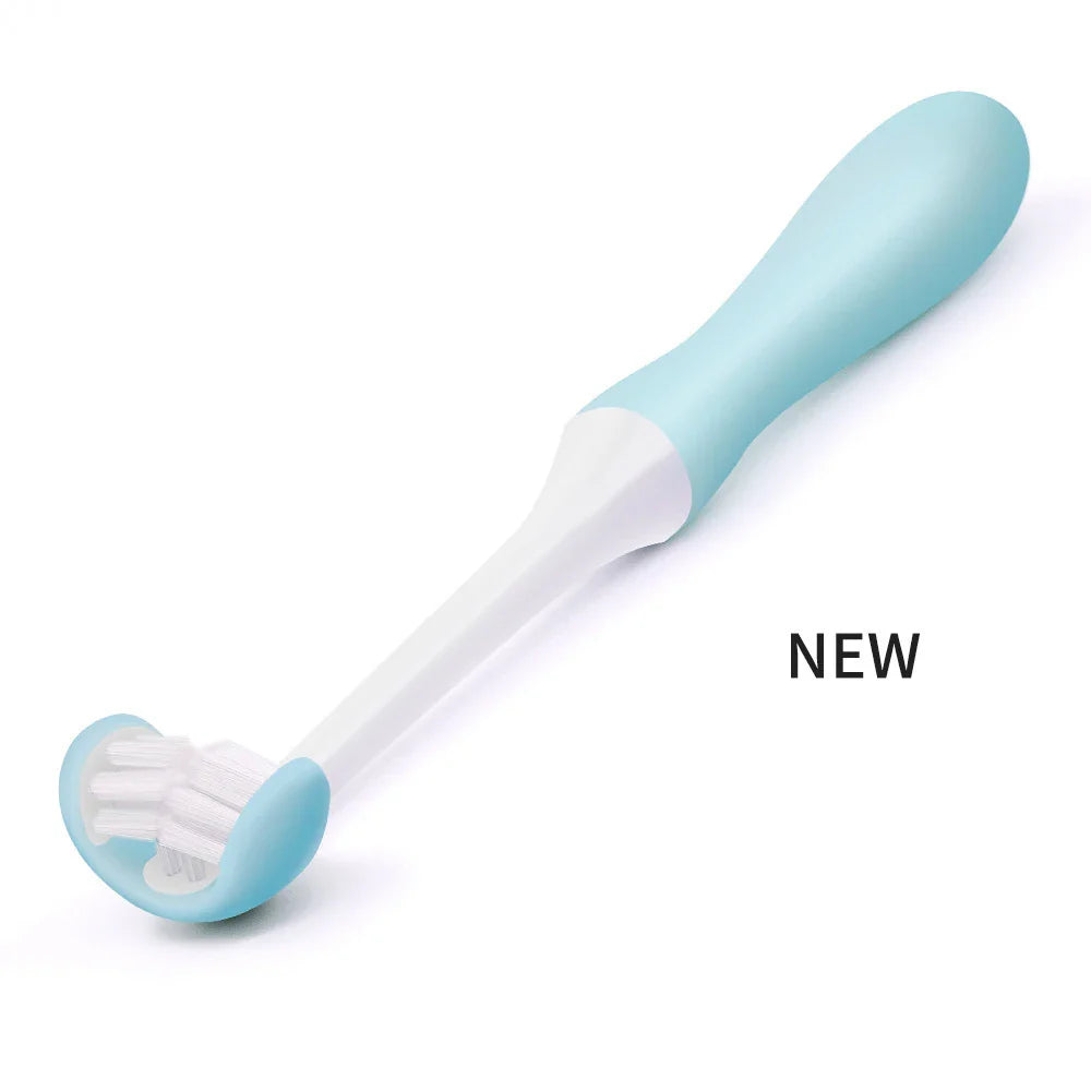 Kids U-Shaped 3D Toothbrush | Soft Silicone | Ages 4–12