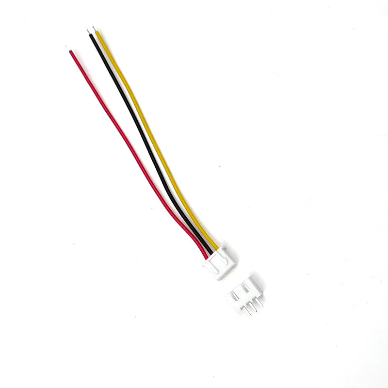 100 SETS JST XH 2.5 3 Pin Battery Connector Plug Female & Male with 100MM Wire Peaceful Pleasures Health and Wellness