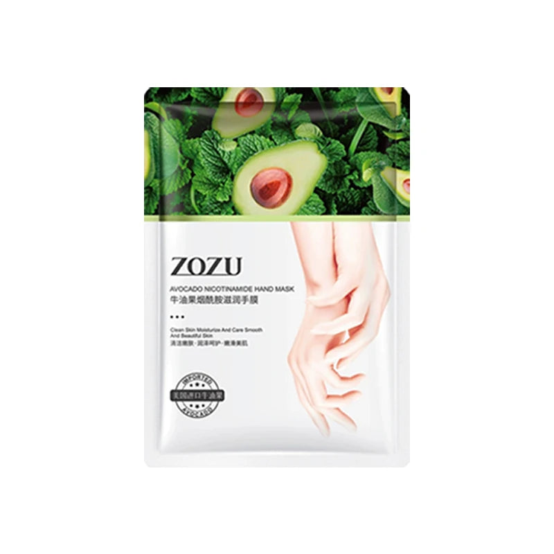 BIOAOUA Avocado Hand Mask – Moisturizing & Nourishing Gloves Moisturizing Hand Mask Peaceful Pleasures Health and Wellness 1 pair
