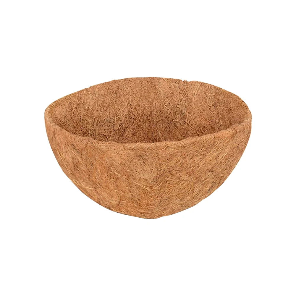 Natural Coconut Fiber Basket Liners 8–16 Inch – Replaceable Peaceful Pleasures Health and Wellness