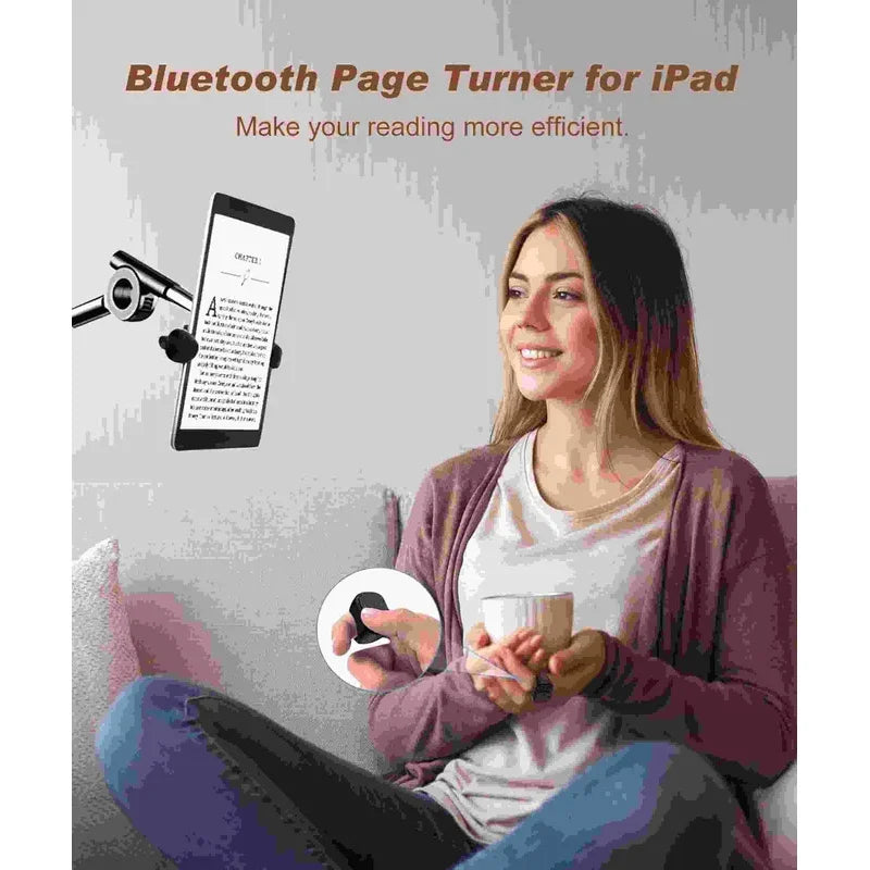 Bluetooth Ring Remote – Page Turner, Shutter & Scroll Control Peaceful Pleasures Health and Wellness