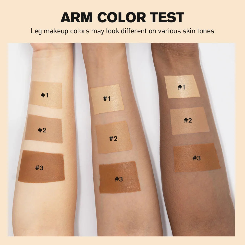 Lakerain Leg Makeup Body Foundation – Waterproof, 3 Shades