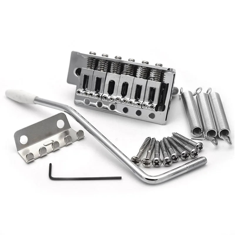 6 Strings Guitar Bridge Saddle Tailpiece Strat SQ ST Electric Tremolo