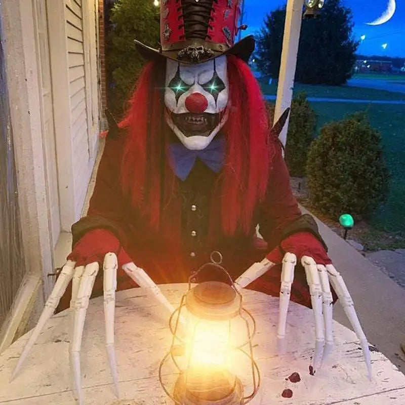 Halloween Articulated Skeleton Fingers Realistic Horror Ghost Claw