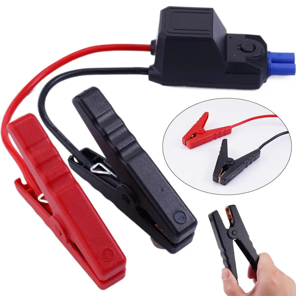 Auto Truck Emergency Jump Starter with 500A Clamps Peaceful Pleasures Health and Wellness A