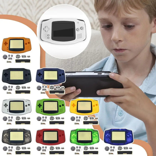 High Quality Plastic Colorful Game Console Replacement Shell For Gme Baoy Advance Shell Kit Game Console Protection Case For GBA Peaceful Pleasures Health and Wellness