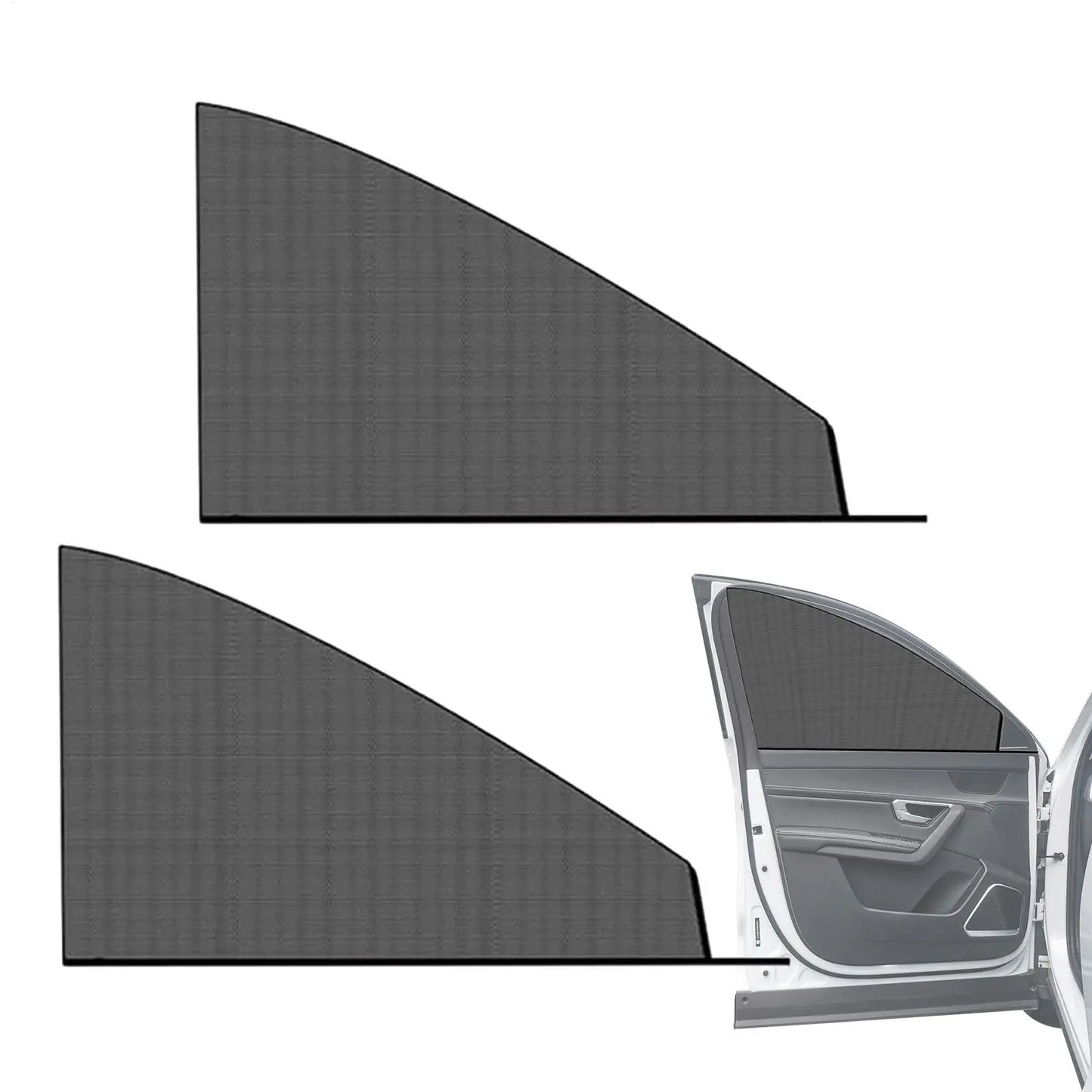 2-Pack Car Side Window Sunshade | UV Block & Heat Shield