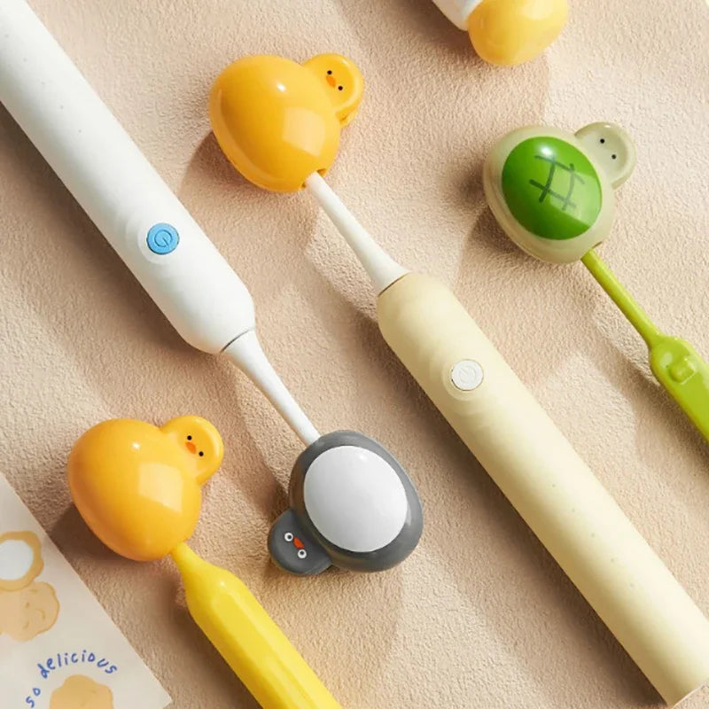 New Toothbrush Protective Cover Portable Travel Protection Electric Toothbrush Dust Cap Cover Household Storage Boxes Clip Cover Peaceful Pleasures Health and Wellness