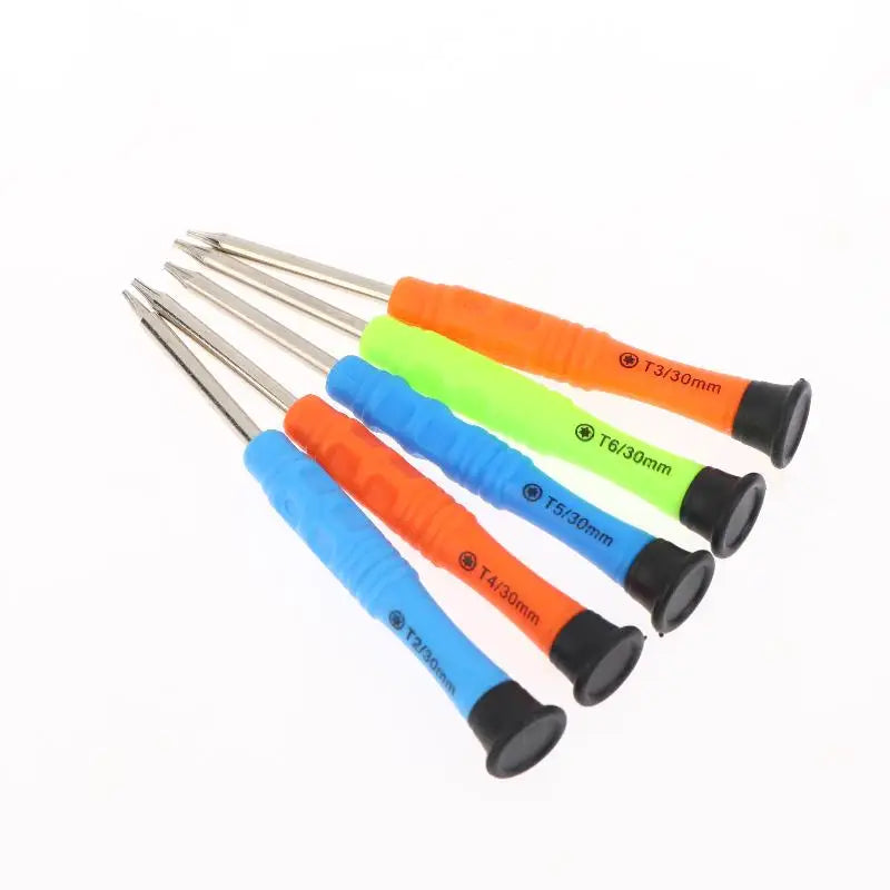 1/3Sets Torx Screwdriver T2 T3 T4 T5 Star Bit DIY Mobile Phone Hand Repair Tools Kit Peaceful Pleasures Health and Wellness