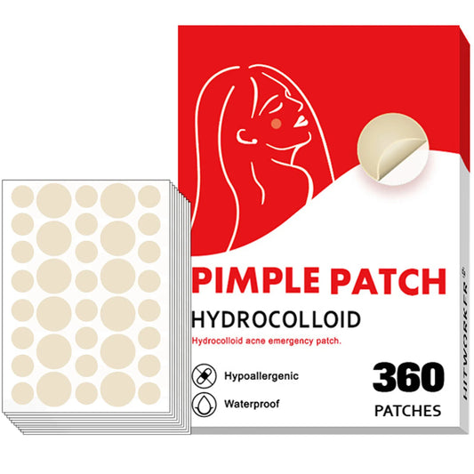 Hydrocolloid Acne Patches – Invisible, Waterproof, All Skin Types Acne Patch Peaceful Pleasures Health and Wellness