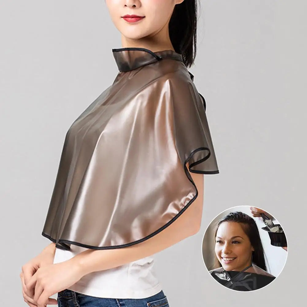 Waterproof Hair Coloring Cape | Salon Barber Hairdressing Gown