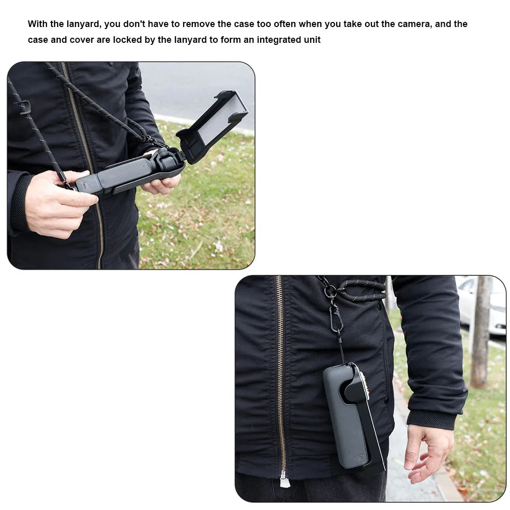 Protective Case For DJI Osmo Pocket 3 Anti-Scratch Shock Absorption Cover Gimbal Camera Protective Shell For Pocket 3 Accessory Peaceful Pleasures Health and Wellness