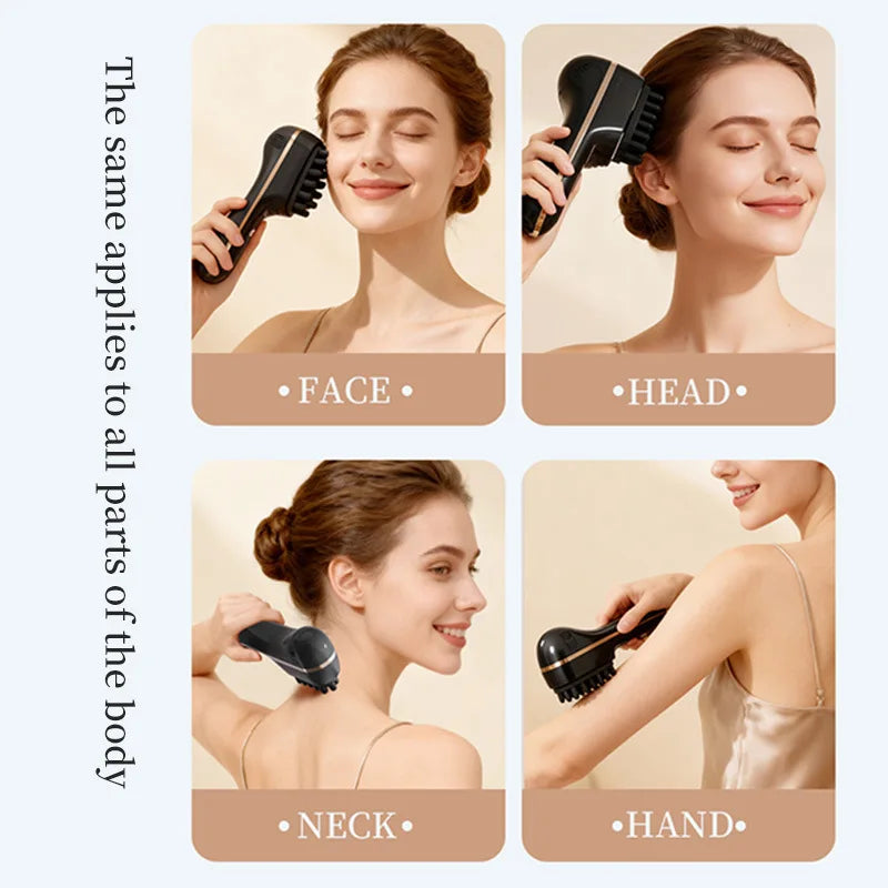 Electric Scalp Massager Comb – Vibrating Hair Care Device Scalp Massager Comb Peaceful Pleasures Health and Wellness