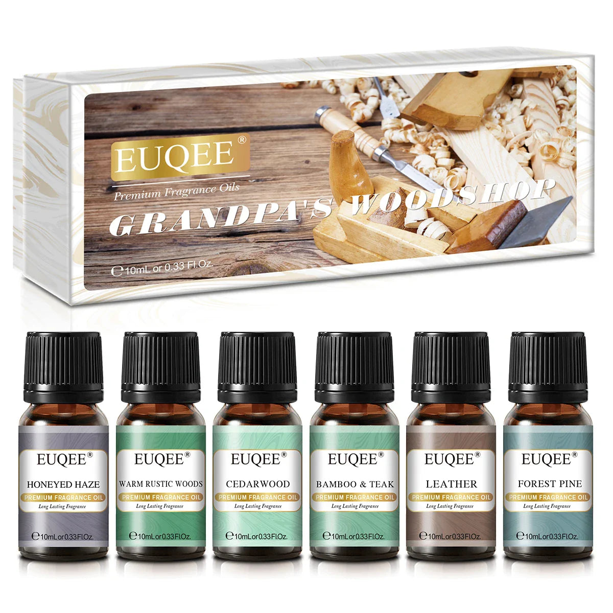 EUQEE 10ml Fragrance Oil – Reed Diffuser, Candle & Aromatherapy