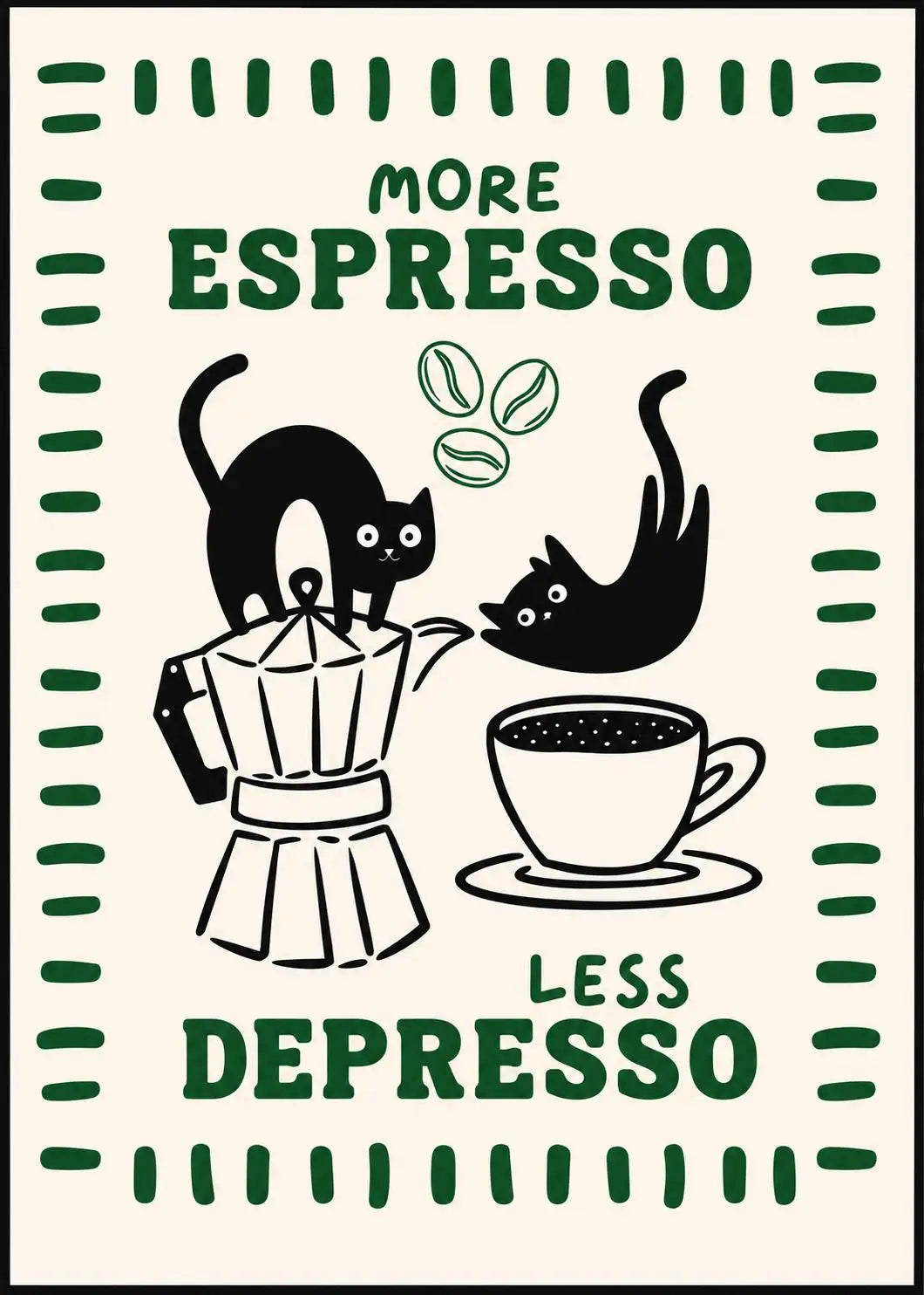 1pc CoffeeClub VintageCoffee ArtPrint WalDecor WithBarista &EspressoMachineDesign Perfect ForKitchen Office,Living Bed Bathroom, Peaceful Pleasures Health and Wellness