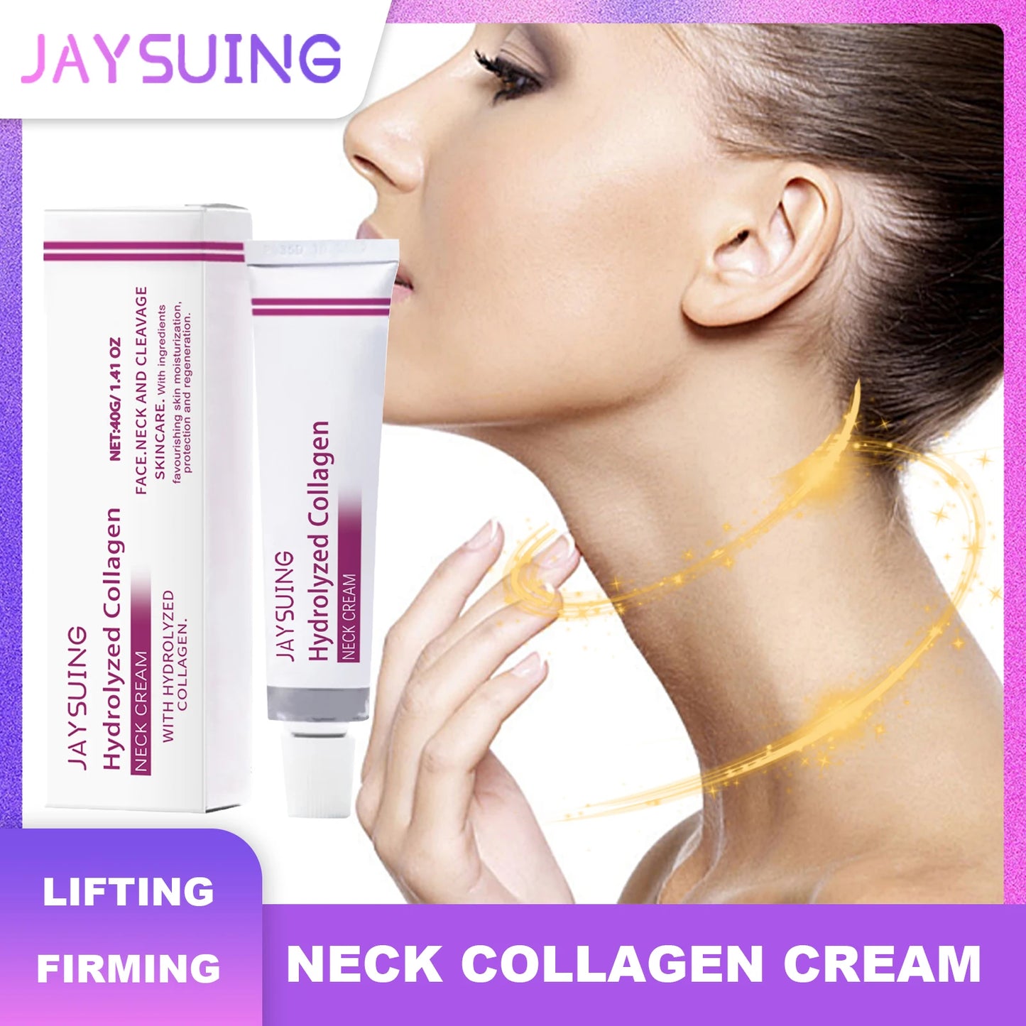 Jaysuing Collagen Neck Cream – Firming, Lifting & Anti-Aging