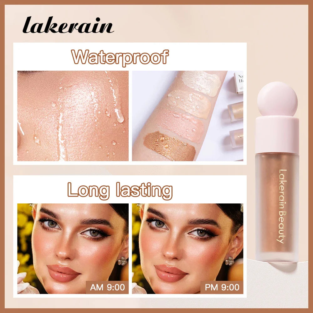 Liquid Highlighter 4 Shades – Natural Glow Luminizer Makeup