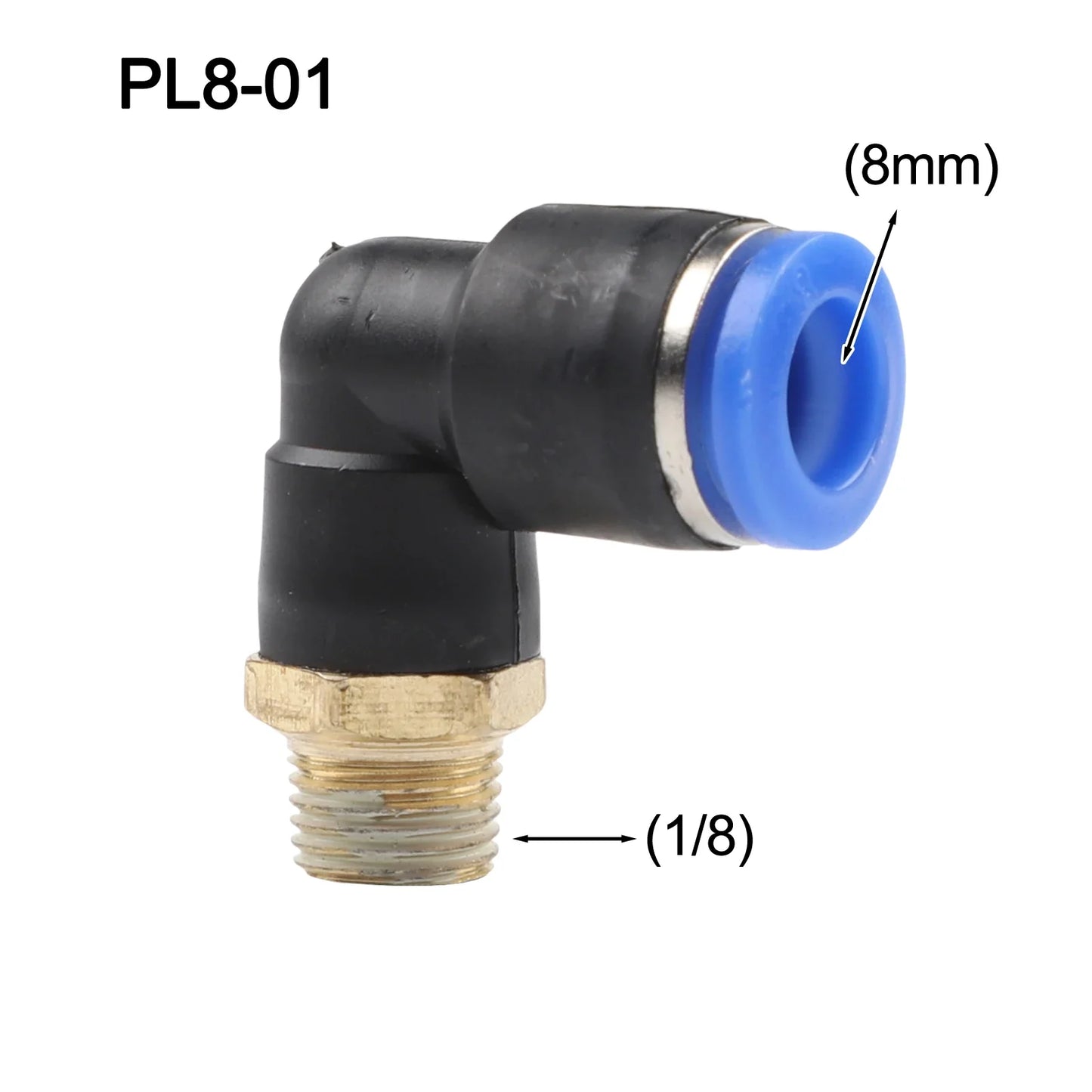 Pneumatic Elbow Quick Connector PL4-16mm Air Hose Fitting