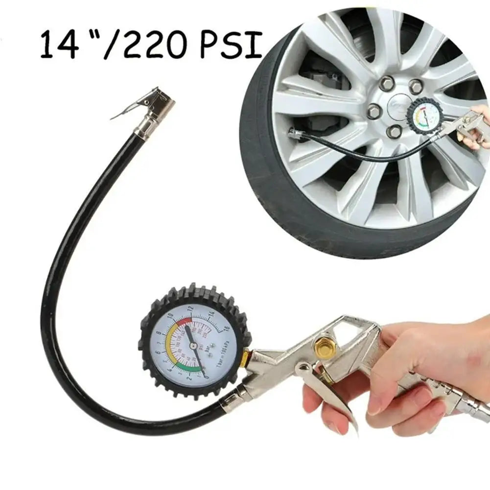 Auto Tire Pressure Gauge for Car and SUV Inflation Peaceful Pleasures Health and Wellness