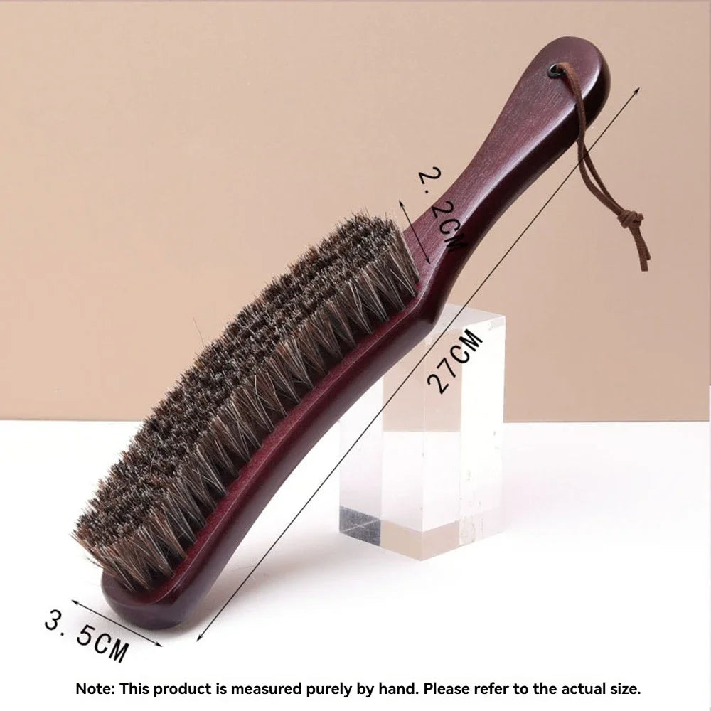 RveTee Horsehair Clothes Brush – Wood Handle Lint Remover
