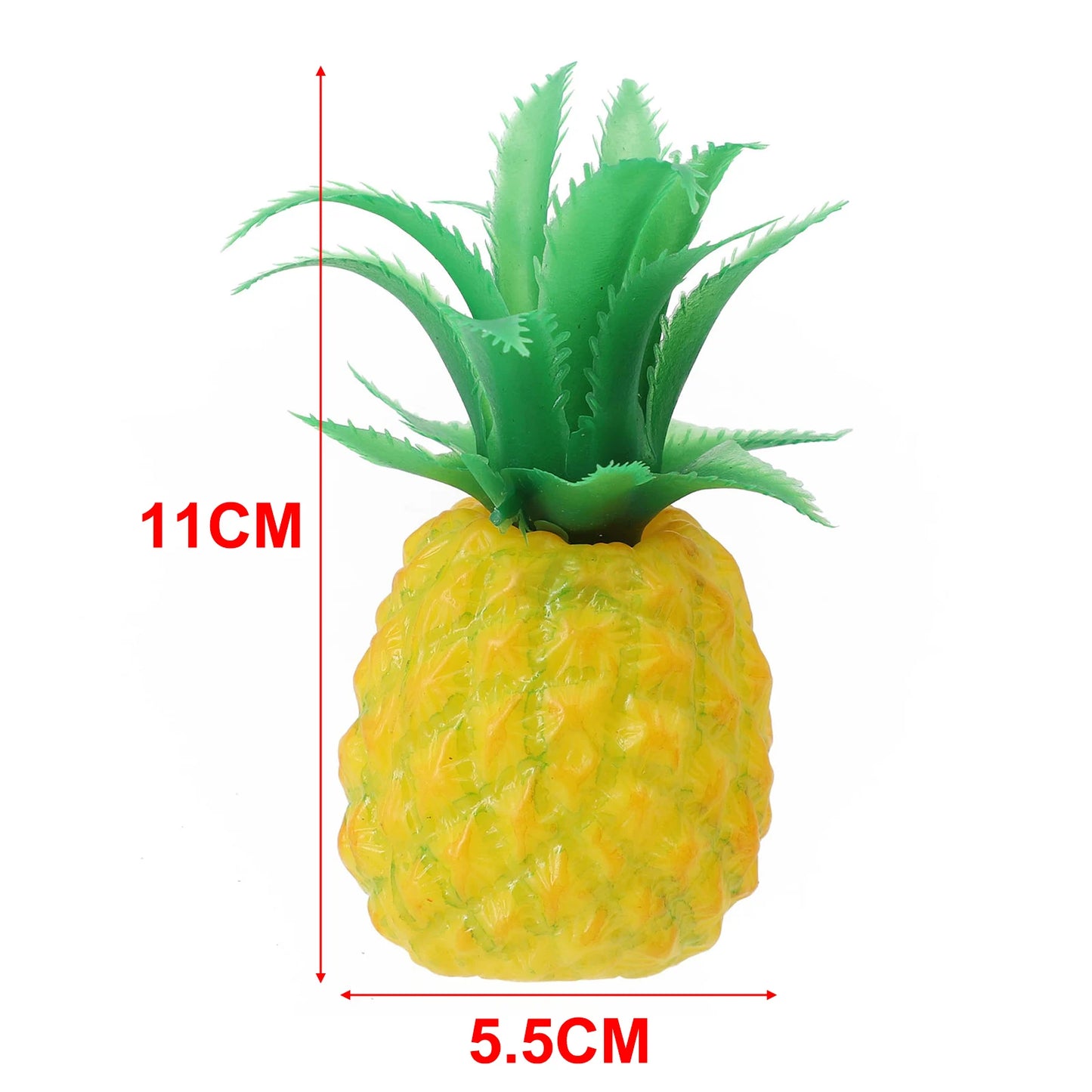 5 5x11CM Artifical Pineapple Fake Ananas Fruit Plastic Photographic